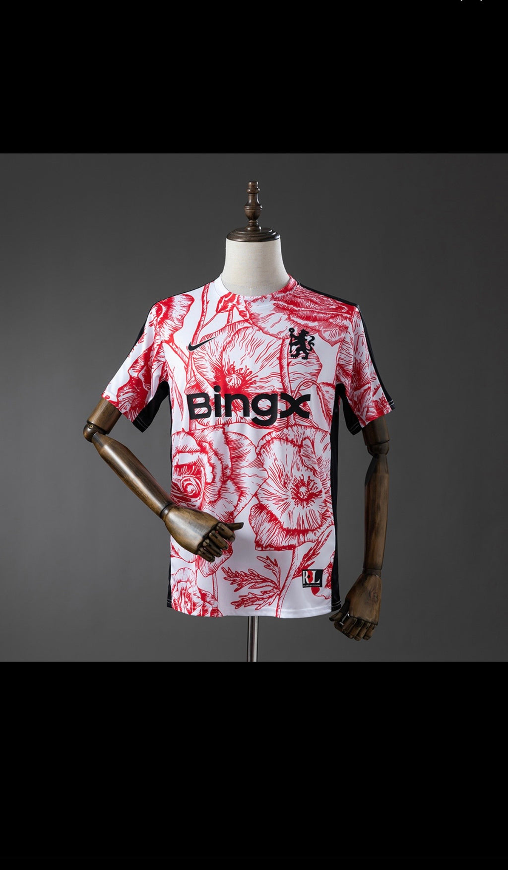 Chelsea FC – Maillot Édition Spéciale | Nike x BingX – Poppy Floral